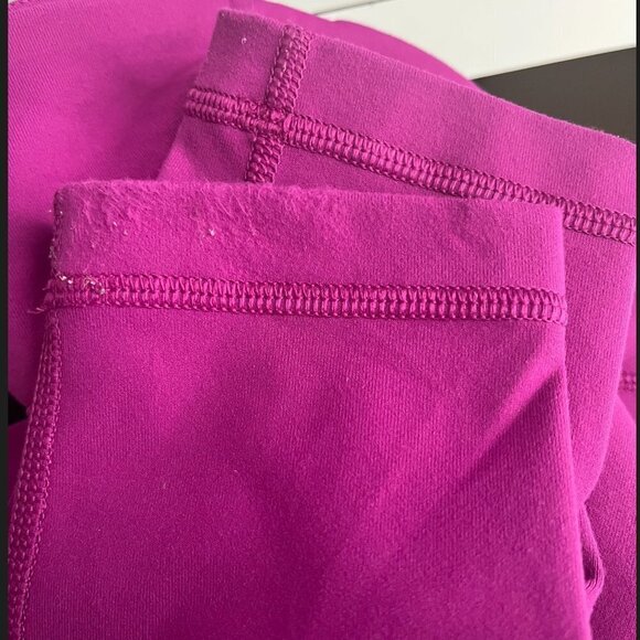 Lululemon Wunder Under Low-Rise Magenta Tights - Picture 13 of 13
